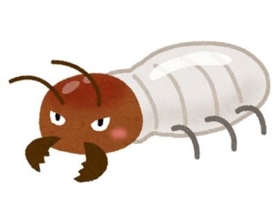 シロアリのイラスト