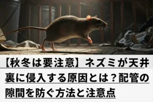 ネズミの横向き