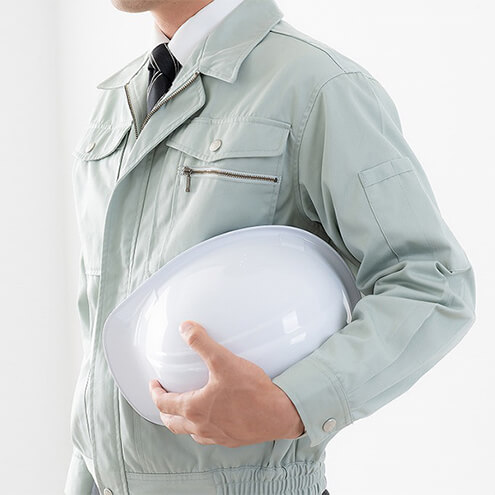 現地調査に向かう前のスタッフ